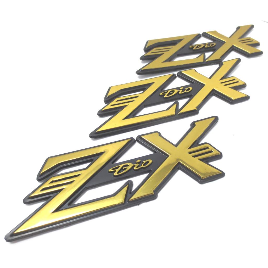 MAXIMASELECT Emblem 3 Piece Set Compatible with Honda Livedio AF34