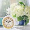 Retro Wall Clocks Double-side Living Room Mute Metal Home Decoration