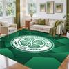 Celtic FC Design Crystal Velvet Rug Soft Decorative Mat for Bedroom Entrance