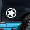 Adesivo per Auto Stella a Cinque Punte Americana: Adesivo Decorativo Personalizzato A130