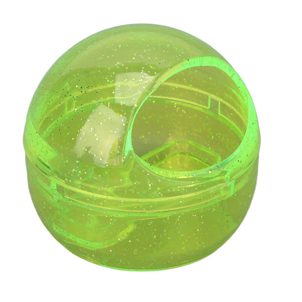 Nagelreinigungsbürstenbox Professionelle Tragbare Maniküre Polierbürstenbox für Nagelkunst Schönheitssalon Gelb