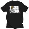 Fashion Black Tshirts for Male Judge Dredd Logo T-Shirt Sizes S-3X NEW MAN T-SHIRT Unisex Summer Cotton T Shirts