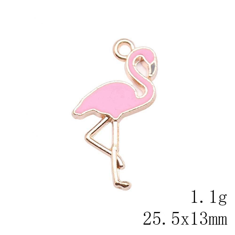 Valentine's Day Charms For Bracelet Flamingo Mermaid Enamel Charms Pendant Home Garden Pendants For Bracelets