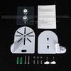 Glue Base L Shaped PTZ Camera Wall Mount Bracket Nail Free Easy Fix for Offices Living Rooms or Entrances