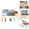 Magnetic Math Stick Box Colourful Wooden Counting Set For Kids Math Learning
