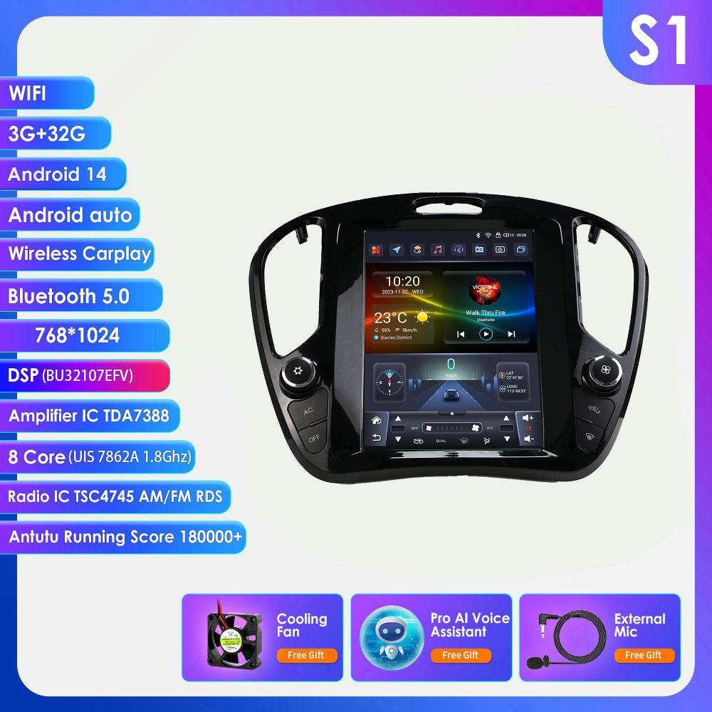 Ossuret 9.7 AI Android Car Radio Multimedia Video Player Intelligent  Auto Stereo 4G for Nissan Juke 2011-2018 for Infiniti ESQ 2014-2019 GPS Carplay