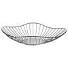 1Pcs Iron Art Fruit Bowl Creative Shape Snack Plate Black for Restaurant Home Hotel Fruit Storage Holder Metal Wire