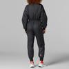 Adidas X Stella McCartney Color Block Casual Sports Long Sleeve Jumpsuit Women Jumpsuit Black HB6065