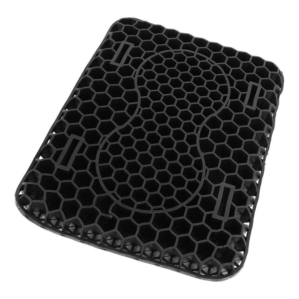Motorcycle Gel Seat Cushion Comfortable Breathable Shock Absorption Scooter Seat Pad for Long Rides