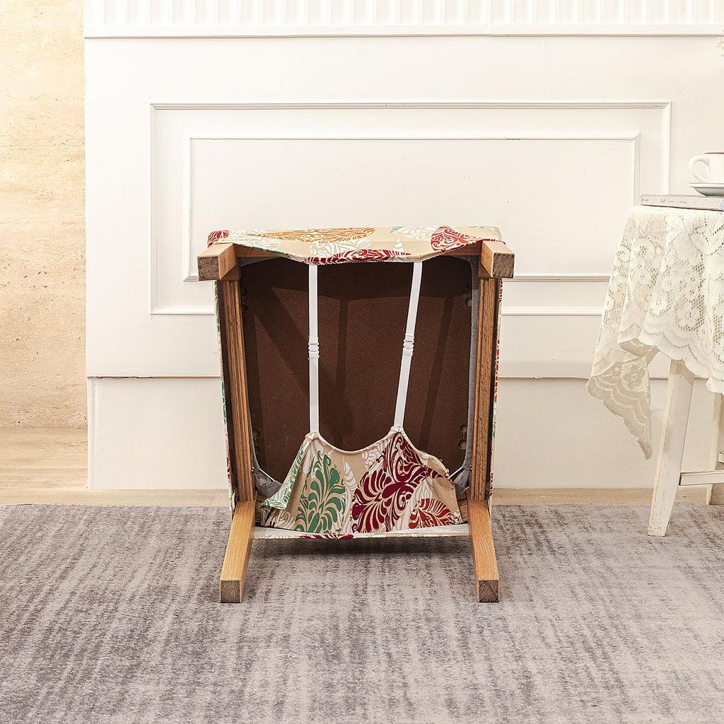 Amazon Chair Cover With Cover Restaurant Stool Protective Cover Elastic Square Seat Cushion Cover Chair Cover