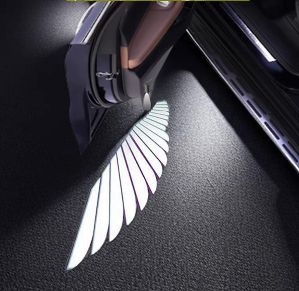 2Pcs Wireless Car Door Led Logo Laser Projector LED Welcome Light For Opel Insigni Astra J G K B Corsa Zafira B Mokka Vivaro