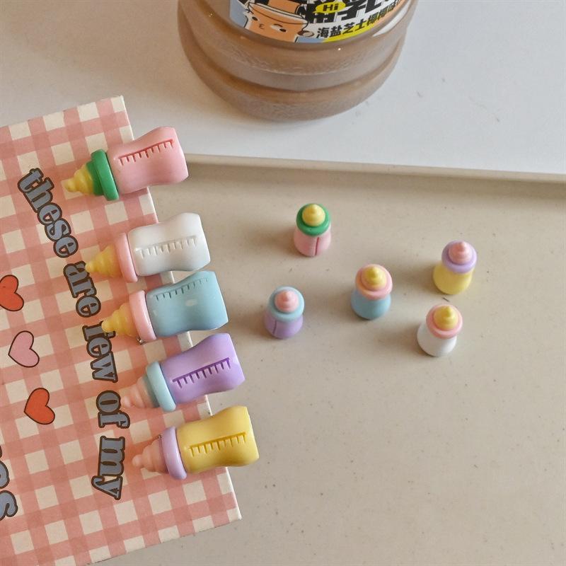 Cute And Funny Creative Hair Clips Colorful Small Feeding Bottle Hairpins For Women Girls Barrettes Hair Accessories