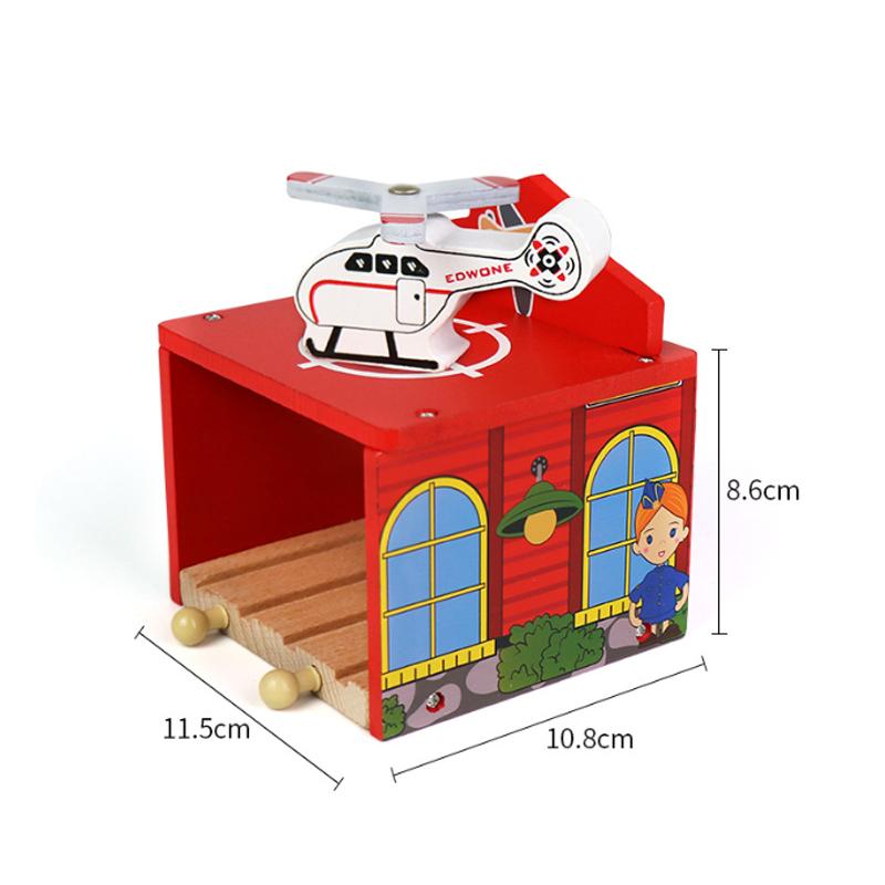 Wooden Track Magnetic Train Toy Wooden Track Scene Accessories Mountain Cave Tunnel Beech Wood Track Children's Toy