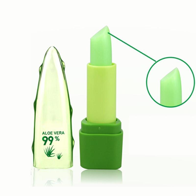 

Увлажняющая помада алоэ-вера зелёный