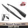 Wiper Rear Wiper Arm & Blade Set For Renault Kangoo MK2 2007-2019 2008 2009 2010 2011 2012 Windshield  Rear Window
