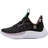 Under Armour X SESAME STREET Curry 9 Low Top Children's Basketball Shoes Black Multicolor Teenagers 3024249-002