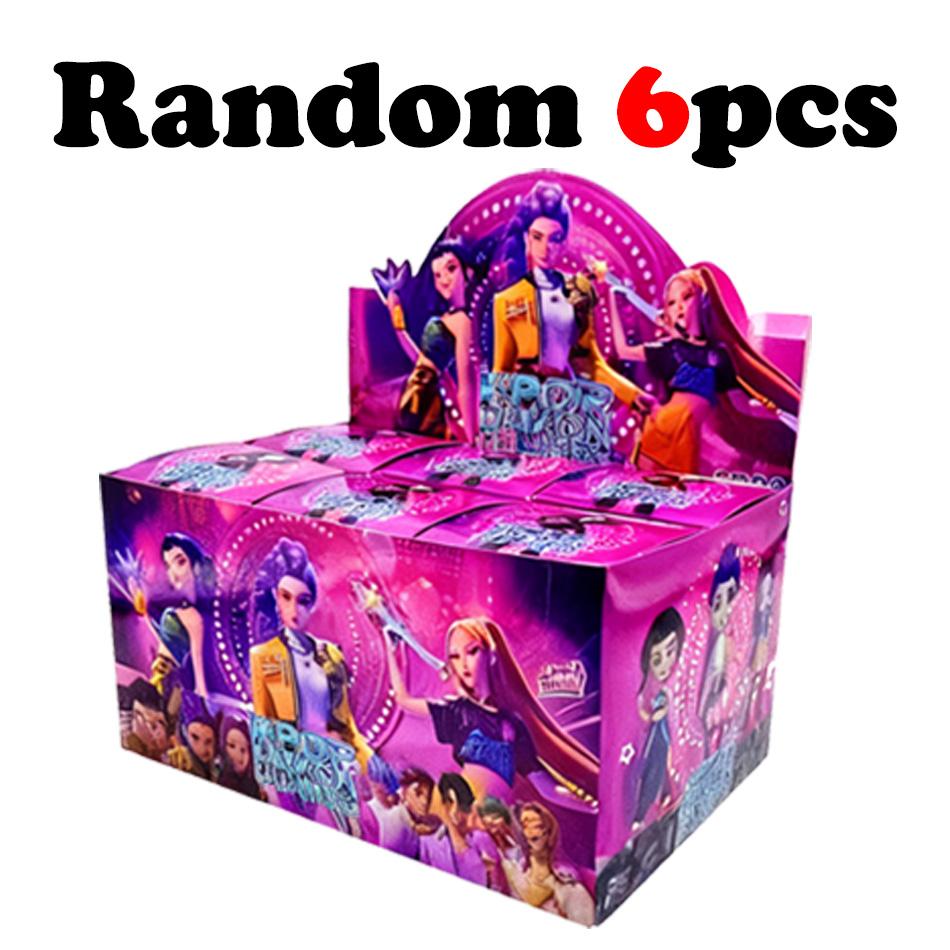 Anime KPop Devil Hunter Puppe Rumi Mira Zoi Charakter Vinylmaske Blindbox Ornament Spielzeug für Weihnachtsgeschenk