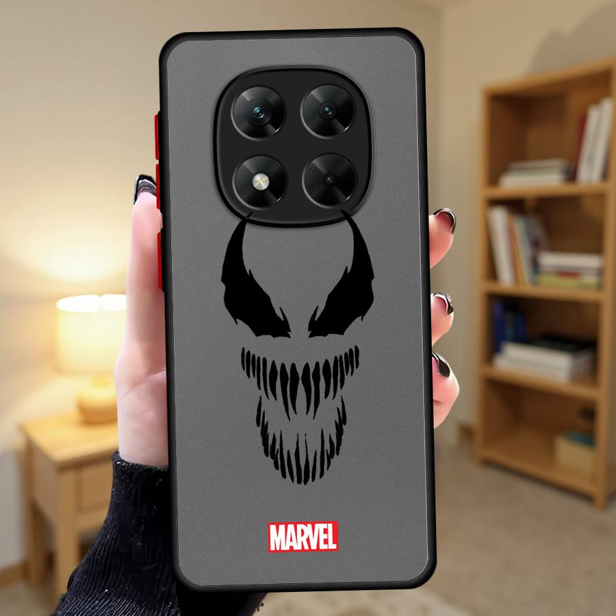 Hülle für Xiaomi Redmi Note 14 11 12 13C 9S 14C 10 A4 13 Pro Plus Funda Handyhülle Marvel Avengers Helden Logo