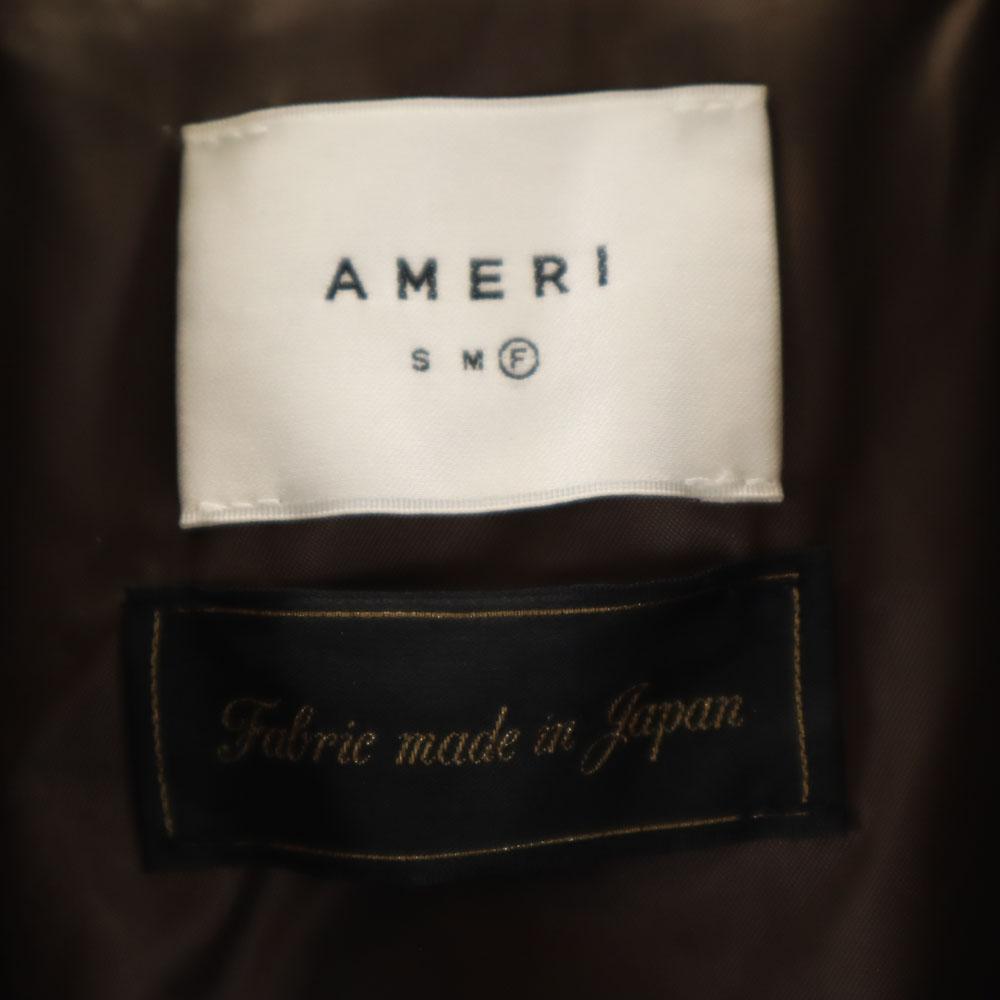 AMERI UNDRESSED Wool Coat F Brown Women Used