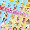 Jetec 300 Pcs Scratch and Sniff Stickers for Kids, 68 Styles Scented Smelly Stickers Scented Teachers Motivational Parents Reward Incentive Bulk