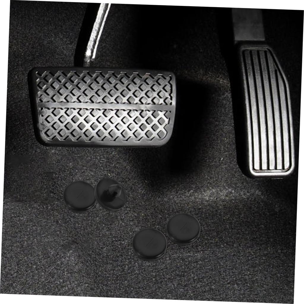 CHILDWEET 4pcs Brake Limit Pads Car Pedal Grabs Pads