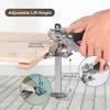 Herramienta de elevación manual, elevador de tablero de gabinete, brazo de ahorro de trabajo, Panel de puerta, azulejo de yeso, ajustador de altura, herramientas de elevador, 1/2 Uds.