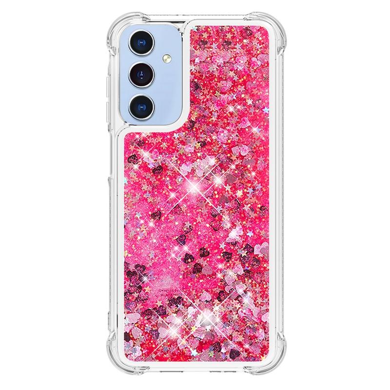 For Samsung Galaxy A17 Case A 17 5G SM-A176B Cover Glitter Quicksand Dynamic Liquid Case For Funda Samsung A17 Phone Cover Coque