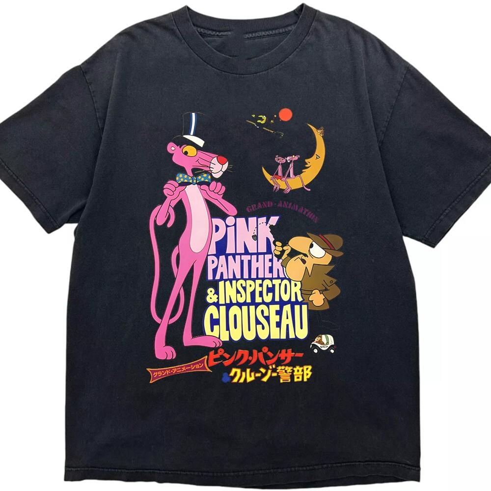 Классическая Розовая Пантера Унисекс Унисекс S-5XL Рубашка 12D351 Унисекс Футболка XXXXL
