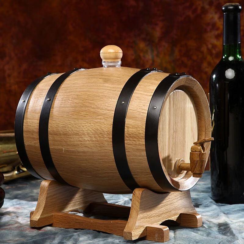 Solid Oak Wine Fermentation Barrel
