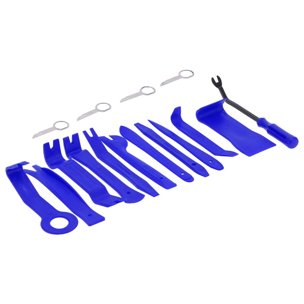 16Pcs Auto Removal Tool Trim Pry Audio Repair Set Kit for Car Door Panel Instrument DeskBlue