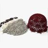 Solid Color Shell Tassels Hat Thin Bohemian Style Beanies Fashion Woven Pullover Cap  Pullover Hat