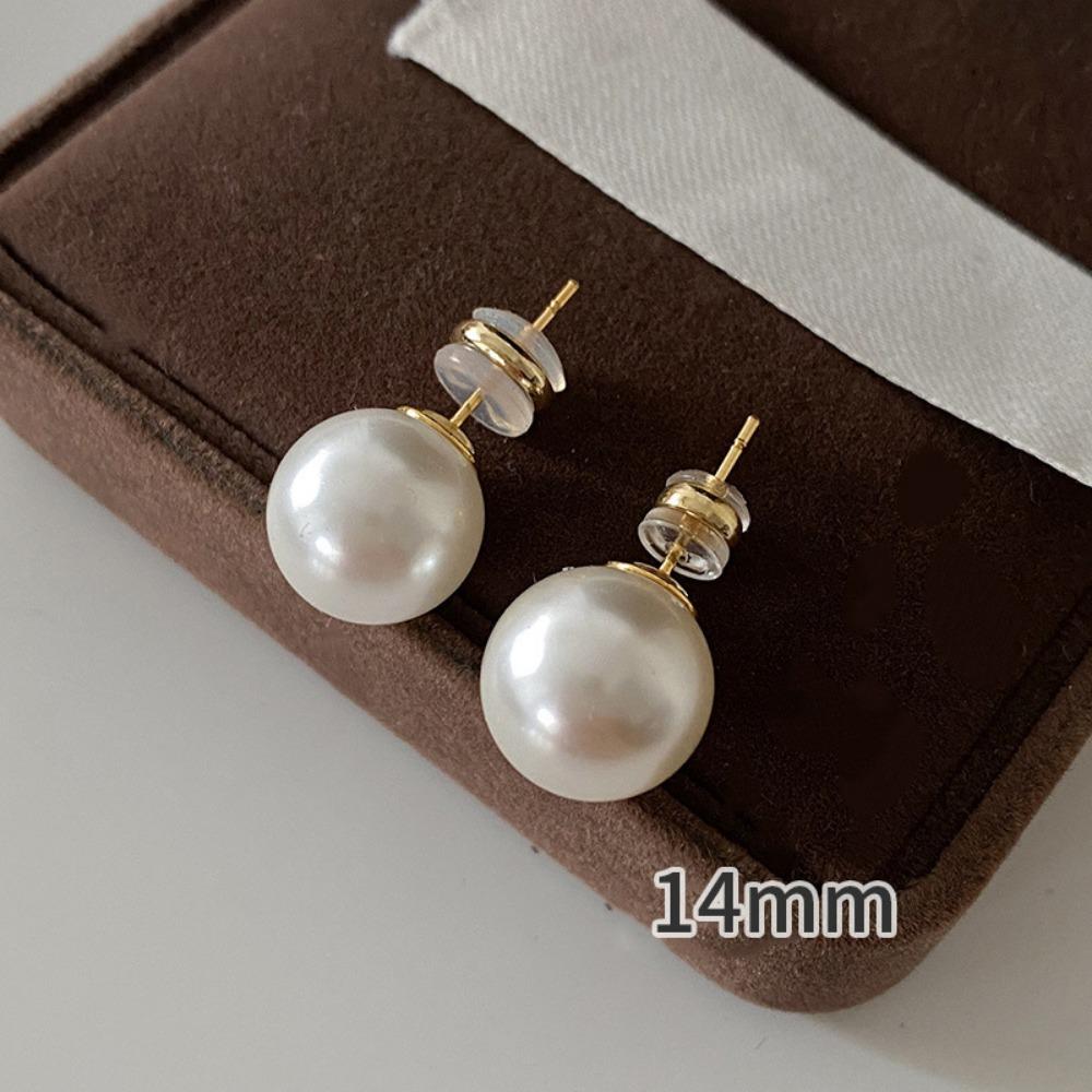 French Retro Flower Butterfly Pearl Fringed Earrings Light Luxury High-end Stud Earrings Niche Versatile Earrings Women