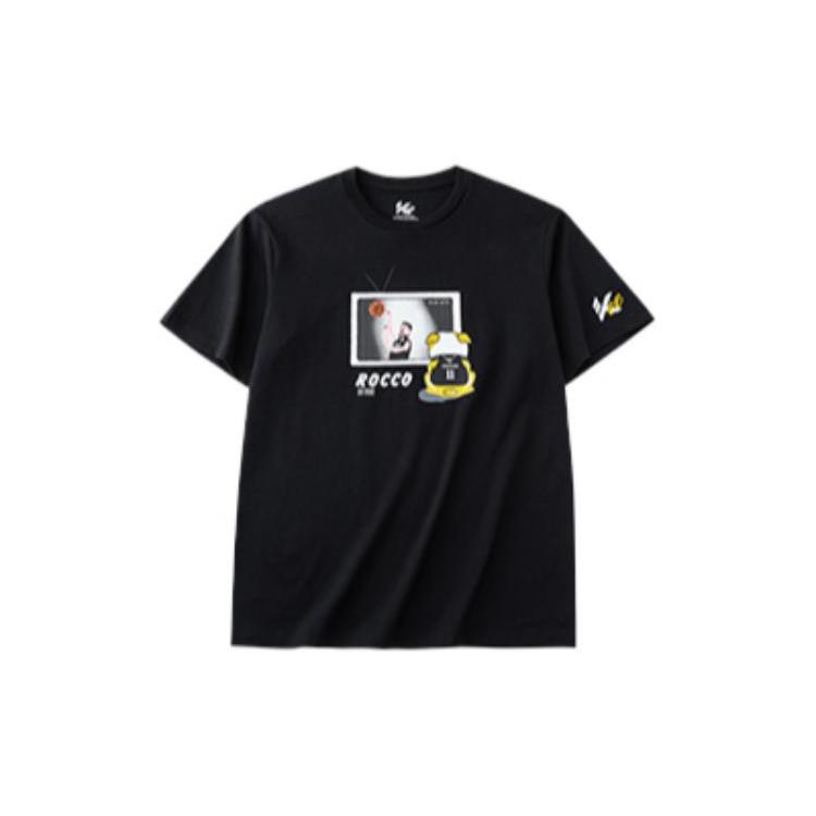 Anta Basketball Collection T Shirt Men s Black 152221114-3 L