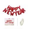 Happy New Year 2026 Alphabet Balloons Holiday Ornaments New Year Colorful Foil Balloons Inflatable Party Supplies
