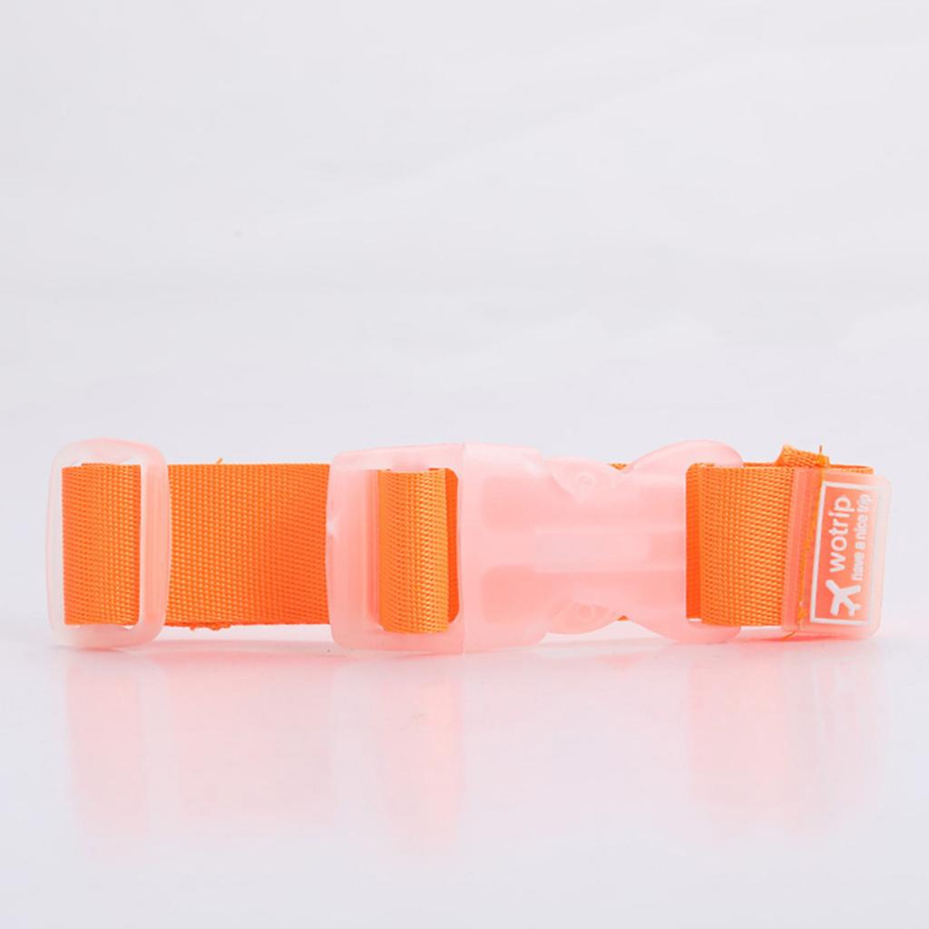 Cinghie per appendere i bagagli Cinghie con fibbia regolabile per bagagli in nylon Cinghie per borse da valigia Ganci per lucchetto per cintura Accessori da viaggio