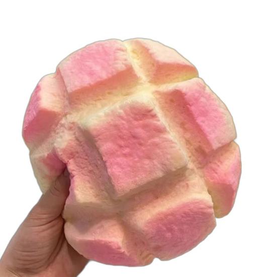 Decompression Toy Slow Rebound Pineapple Bun Squeeze Toy Soft Elastic Stress Relief Fidget Realistic Desktop Ornament