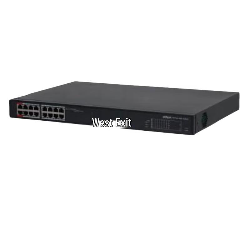 

Dahua 16-Port Fast Ethernet PoE Industrial Switch CN plug (adapter included)