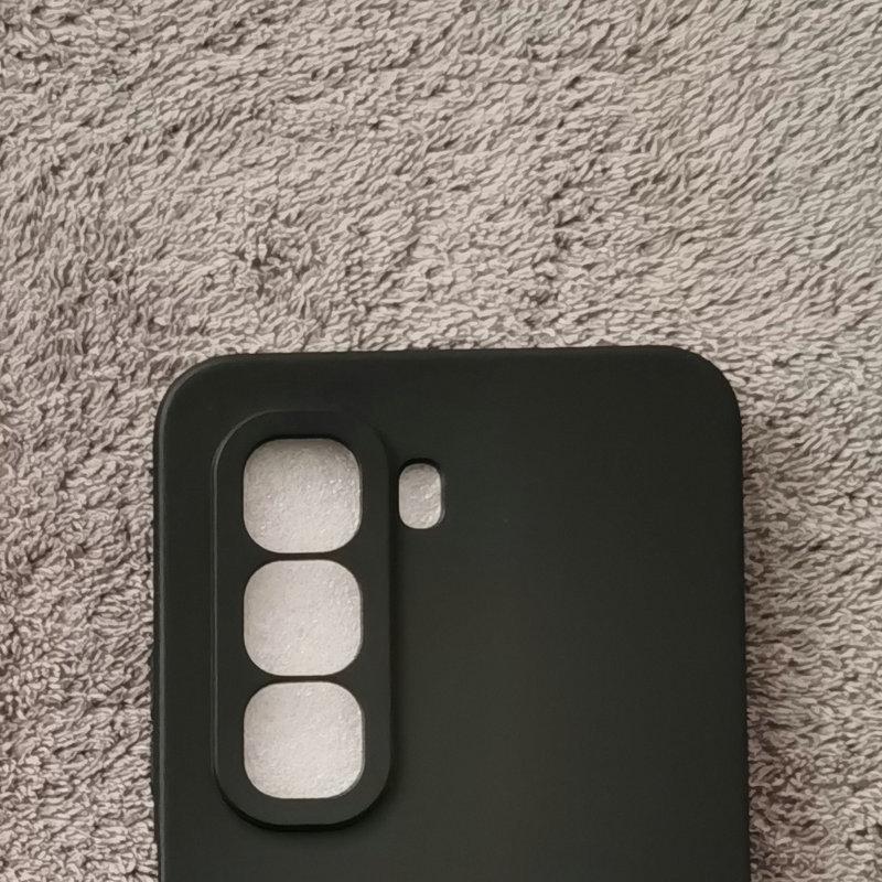 For Infinix Hot 50 Pro Plus Pro+ 4G 5G Case Black Matte Soft TPU Back Phone Cover for Infinix Hot 50i 50 Smart 9 Cases Shells