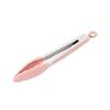 Silicone Food Tong Stainless Steel Kitchen Tongs Silicone Non-slip Cooking Clip Clamp BBQ Salad Tools Grill Kitchen Accessories