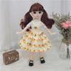 Brown Eyes Girl's Dress Dolls with Clothes Shoes Doll Girl Toy 30cm Bjd Doll  Girl Toys