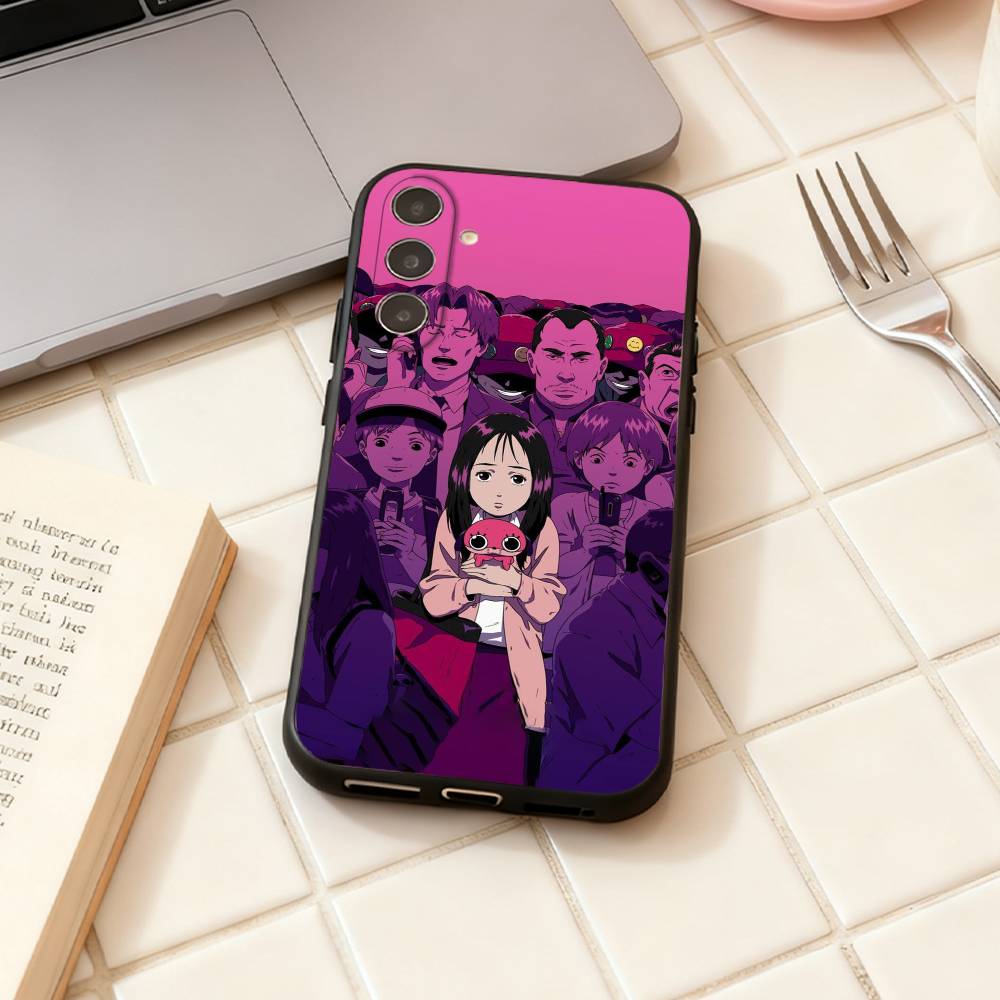 Anime P-Paranoia Agent phone Case For Samsung Galaxy A73,A72,A71,A70,A53,A52,A51,Others Soft Black Shell Samsung a21s