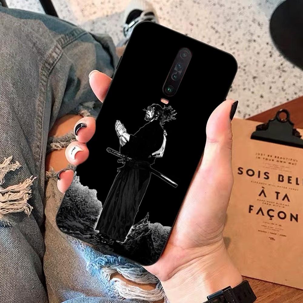 Vagabond Manga Phone Case For Redmi 5 6 7 8 9 10 plus pro 6 7 8 9 A GO K20 K30 K40 pro plus F3 Fundas