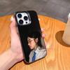 Lovely B-Billie Eilish Singer Phone Case For iPhone17,16,15,14,13,12,11,Pro,MAX White Matte Shockproof Cover