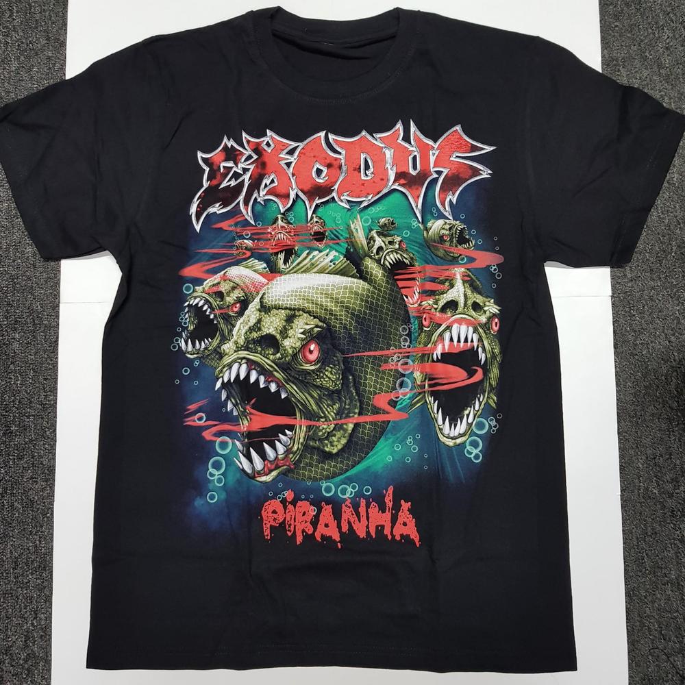 Exodus Piranha T-Shirt Mens Womens S-4XL NA790 S