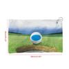 Microfiber Golf Ball Cleaning Towel with Clip Sublimation Blank Golf Towel