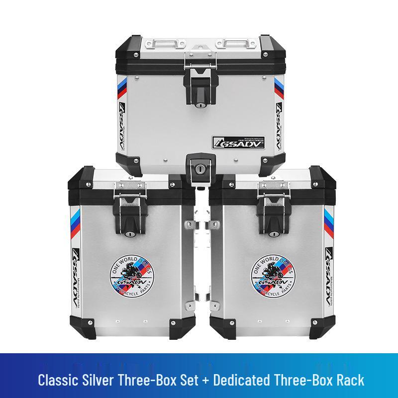 GSADV Aluminum Alloy Guard Bar Bumper for BMW S1000XR Side Box and Trunk Modifications.