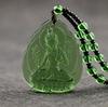Green Pendant, Buddha Pendant Necklace For Men And Women