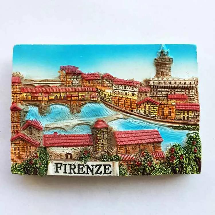 Italie Fridge Magnets Italy Rome Sicilia Siena Florence Colosseo Tourism Refrigerator Magnets Souvenir Home Kitchen Decoration