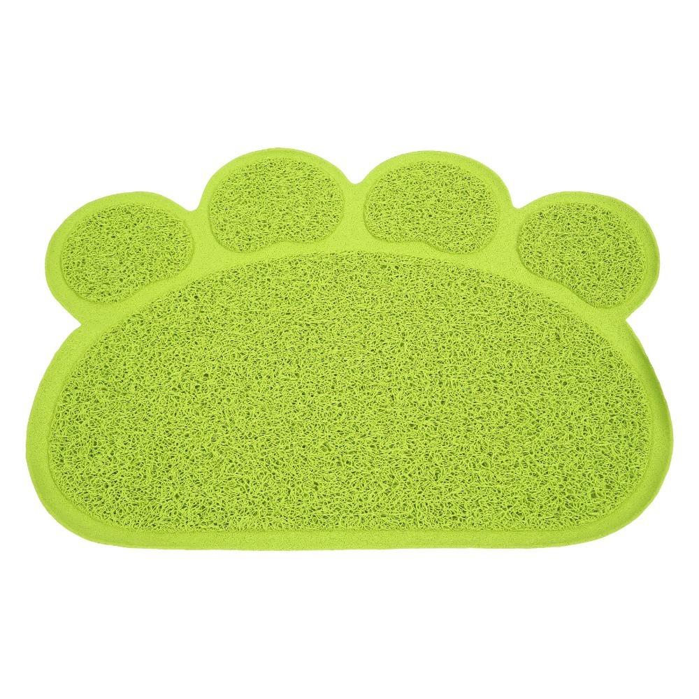 Waterproof Cat Litter Pad PVC Pet Food Placemat Durable Litter Box Mat Indoor Floor
