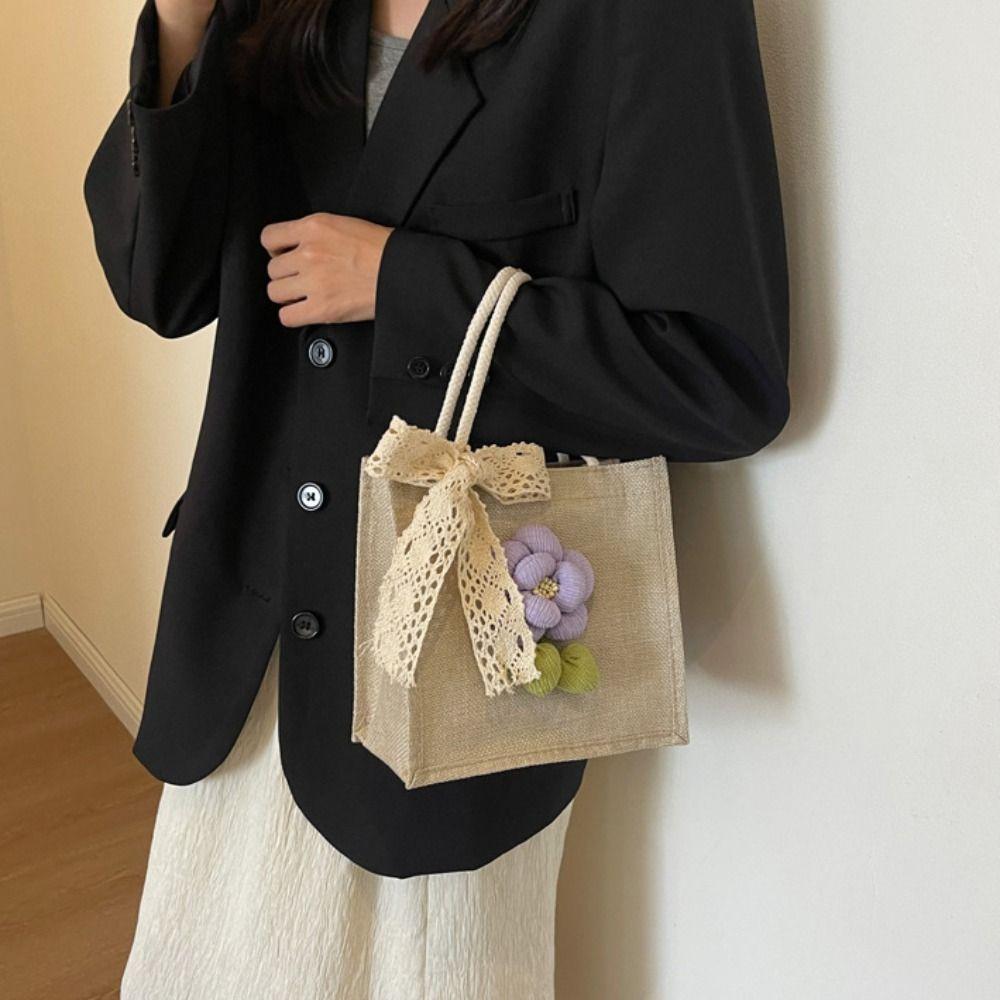 

High-capacity Tote Bag Portable Cosmetic Bag Fashion Handbag Tourism светло-желтого